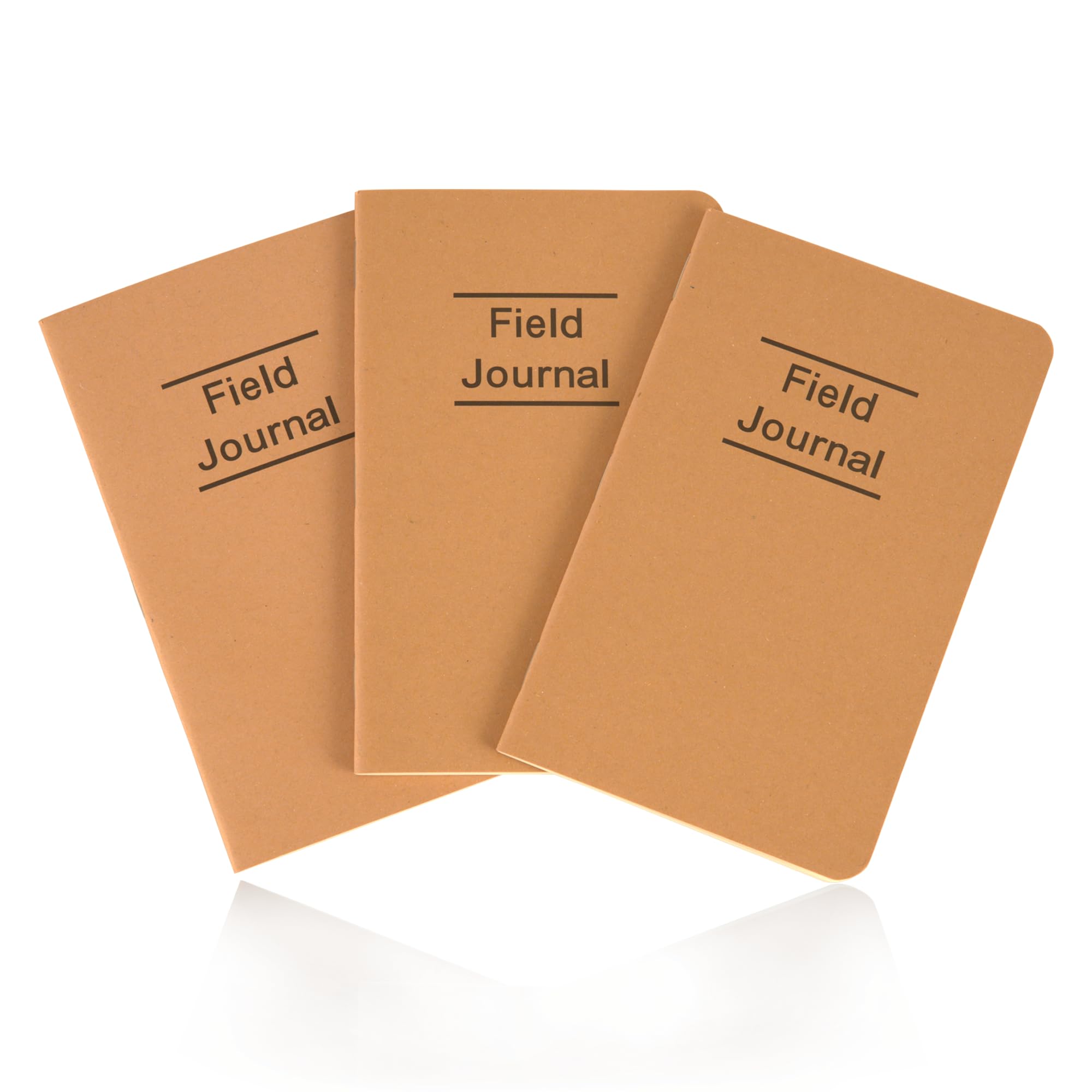 GSM Brands Durable 3 Pack Field Journal for Notes
| GSM Brands 48-Page (24 Sheet) Kraft Pocket Notebook
| GSM Brands Du